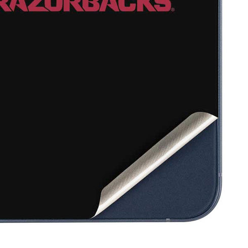 University of Arkansas-Fayetteville Razorbacks Black Galaxy A35 5G Skin