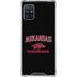 University of Arkansas-Fayetteville Razorbacks Black Galaxy A51 5G Clear Case