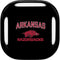 University of Arkansas-Fayetteville Razorbacks Black Galaxy Buds Live Skin