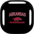 University of Arkansas-Fayetteville Razorbacks Black Galaxy Buds Live Skin