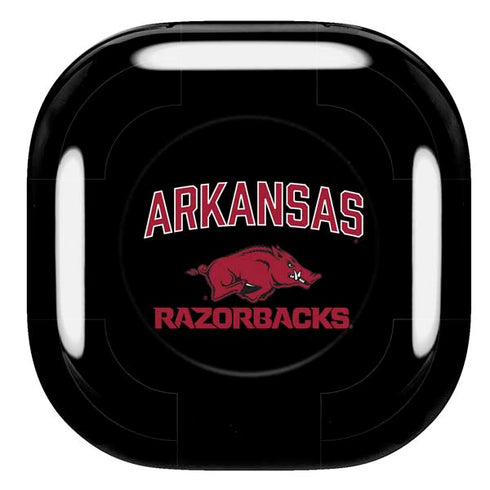 University of Arkansas-Fayetteville Razorbacks Black Galaxy Buds Pro Skin