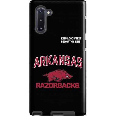 University of Arkansas-Fayetteville Razorbacks Black Galaxy Cases