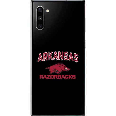 University of Arkansas-Fayetteville Razorbacks Black Galaxy Note 10 Skin