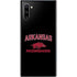University of Arkansas-Fayetteville Razorbacks Black Galaxy Note 10 Skin