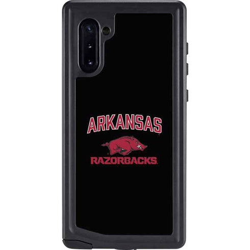 University of Arkansas-Fayetteville Razorbacks Black Galaxy Note 10 Waterproof Case