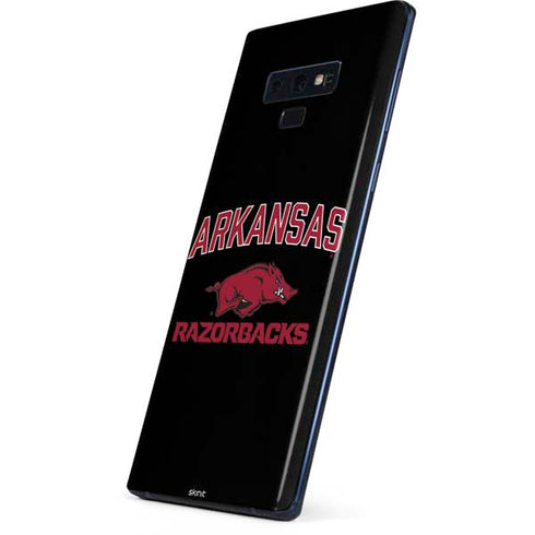 University of Arkansas-Fayetteville Razorbacks Black Galaxy Note 9 Skin