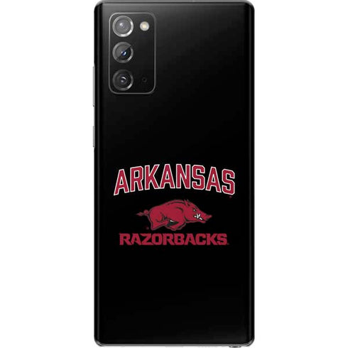 University of Arkansas-Fayetteville Razorbacks Black Galaxy Note20 5G Skin