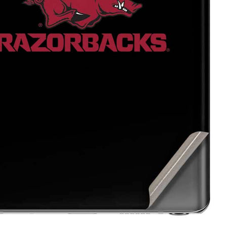 University of Arkansas-Fayetteville Razorbacks Black Galaxy Note20 5G Skin