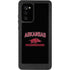 University of Arkansas-Fayetteville Razorbacks Black Galaxy Note20 5G Waterproof Case