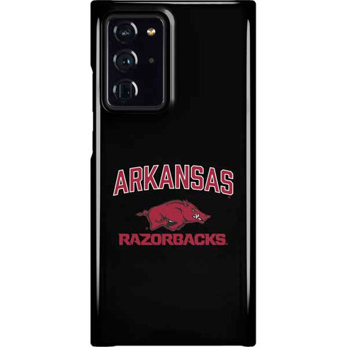 University of Arkansas-Fayetteville Razorbacks Black Galaxy Cases