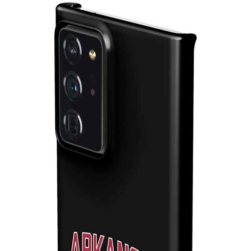University of Arkansas-Fayetteville Razorbacks Black Galaxy Note20 Ultra 5G Lite Case