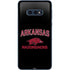 University of Arkansas-Fayetteville Razorbacks Black Galaxy S10e Skin