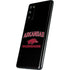 University of Arkansas-Fayetteville Razorbacks Black Galaxy S20 Fan Edition Skin