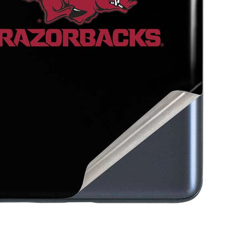 University of Arkansas-Fayetteville Razorbacks Black Galaxy S20 Fan Edition Skin