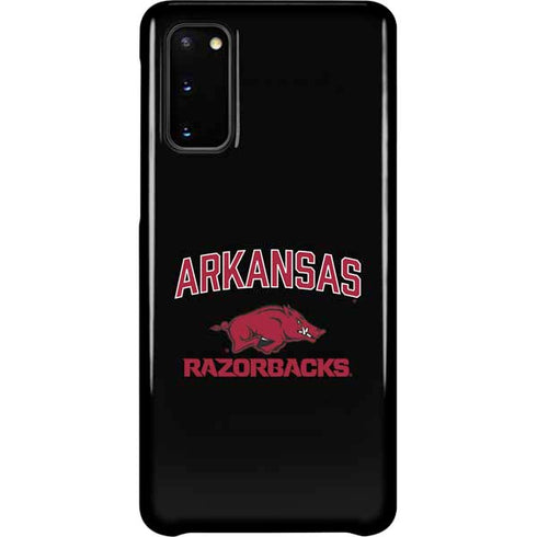 University of Arkansas-Fayetteville Razorbacks Black Galaxy S20 Lite Case