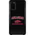 University of Arkansas-Fayetteville Razorbacks Black Galaxy S20 Lite Case