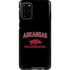 University of Arkansas-Fayetteville Razorbacks Black Galaxy S20 Plus Pro Case