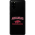 University of Arkansas-Fayetteville Razorbacks Black Galaxy S20 Plus Skin