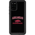 University of Arkansas-Fayetteville Razorbacks Black Galaxy S20 Plus Waterproof Case