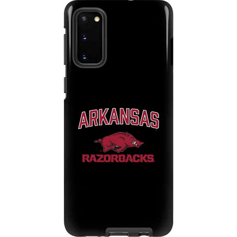 University of Arkansas-Fayetteville Razorbacks Black Galaxy S20 Pro Case