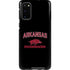 University of Arkansas-Fayetteville Razorbacks Black Galaxy S20 Pro Case