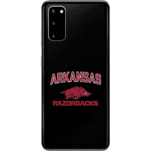 University of Arkansas-Fayetteville Razorbacks Black Galaxy S20 Skin