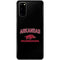 University of Arkansas-Fayetteville Razorbacks Black Galaxy S20 Skin