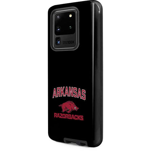University of Arkansas-Fayetteville Razorbacks Black Galaxy S20 Ultra 5G Pro Case