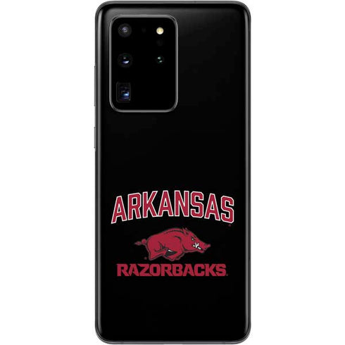 University of Arkansas-Fayetteville Razorbacks Black Galaxy S20 Ultra 5G Skin