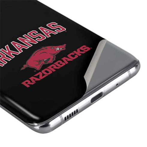 University of Arkansas-Fayetteville Razorbacks Black Galaxy S20 Ultra 5G Skin