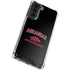 University of Arkansas-Fayetteville Razorbacks Black Galaxy S21 5G Clear Case