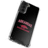 University of Arkansas-Fayetteville Razorbacks Black Galaxy S21 Plus 5G Clear Case