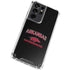 University of Arkansas-Fayetteville Razorbacks Black Galaxy S21 Ultra 5G Clear Case