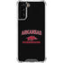 University of Arkansas-Fayetteville Razorbacks Black Galaxy S22 Plus Clear Case