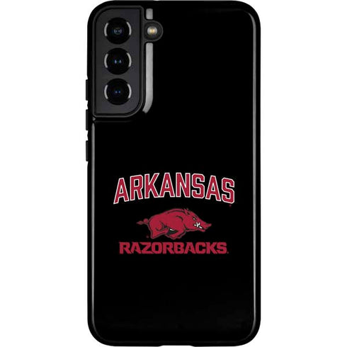 University of Arkansas-Fayetteville Razorbacks Black Galaxy S22 Plus Pro Case