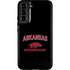 University of Arkansas-Fayetteville Razorbacks Black Galaxy S22 Plus Pro Case