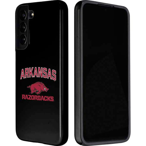 University of Arkansas-Fayetteville Razorbacks Black Galaxy S22 Plus Pro Case