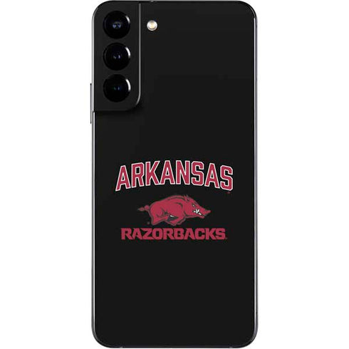 University of Arkansas-Fayetteville Razorbacks Black Galaxy S22 Plus Skin