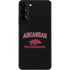 University of Arkansas-Fayetteville Razorbacks Black Galaxy S22 Plus Skin