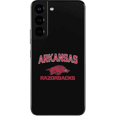 University of Arkansas-Fayetteville Razorbacks Black Galaxy S22 Skin