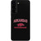 University of Arkansas-Fayetteville Razorbacks Black Galaxy S22 Skin