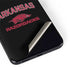 University of Arkansas-Fayetteville Razorbacks Black Galaxy S22 Skin