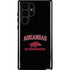 University of Arkansas-Fayetteville Razorbacks Black Galaxy S22 Ultra Pro Case