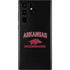 University of Arkansas-Fayetteville Razorbacks Black Galaxy S22 Ultra Skin