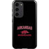 University of Arkansas-Fayetteville Razorbacks Black Galaxy S23 Plus Pro Case