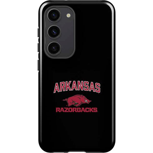 University of Arkansas-Fayetteville Razorbacks Black Galaxy S23 Pro Case