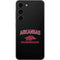 University of Arkansas-Fayetteville Razorbacks Black Galaxy S23 Skin