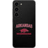 University of Arkansas-Fayetteville Razorbacks Black Galaxy S23 Skin