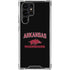 University of Arkansas-Fayetteville Razorbacks Black Galaxy S23 Ultra Clear Case