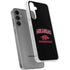 University of Arkansas-Fayetteville Razorbacks Black Galaxy S24 Plus Clear Case